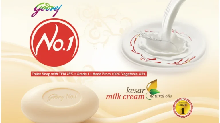 Godrej No.1 Kesar & Milk Cream Bath Soap – आपके निखार और नमी का साथी