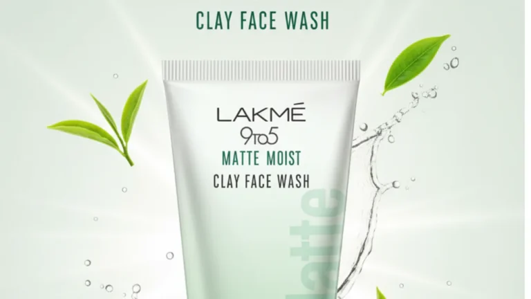 Lakmé 9to5 Matte Moist Clay Facewash – ऑयली स्किन वालों के लिए एकदम बेस्ट साथी